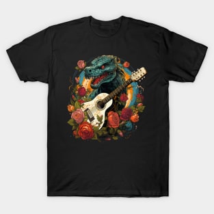 Snake Playing Guitar T-Shirt